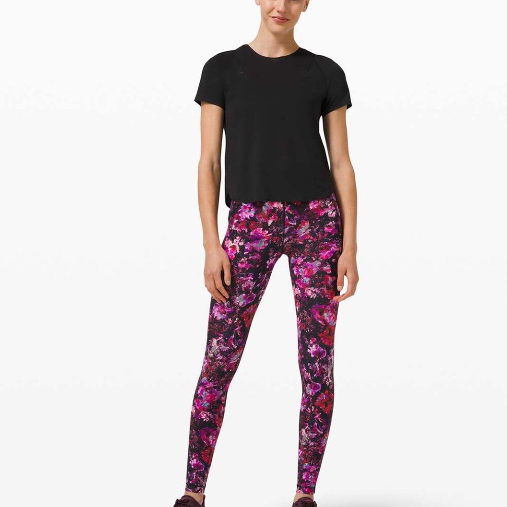 Lululemon Swift Speed High-Rise Tight 28" Floral | Women's Size 6